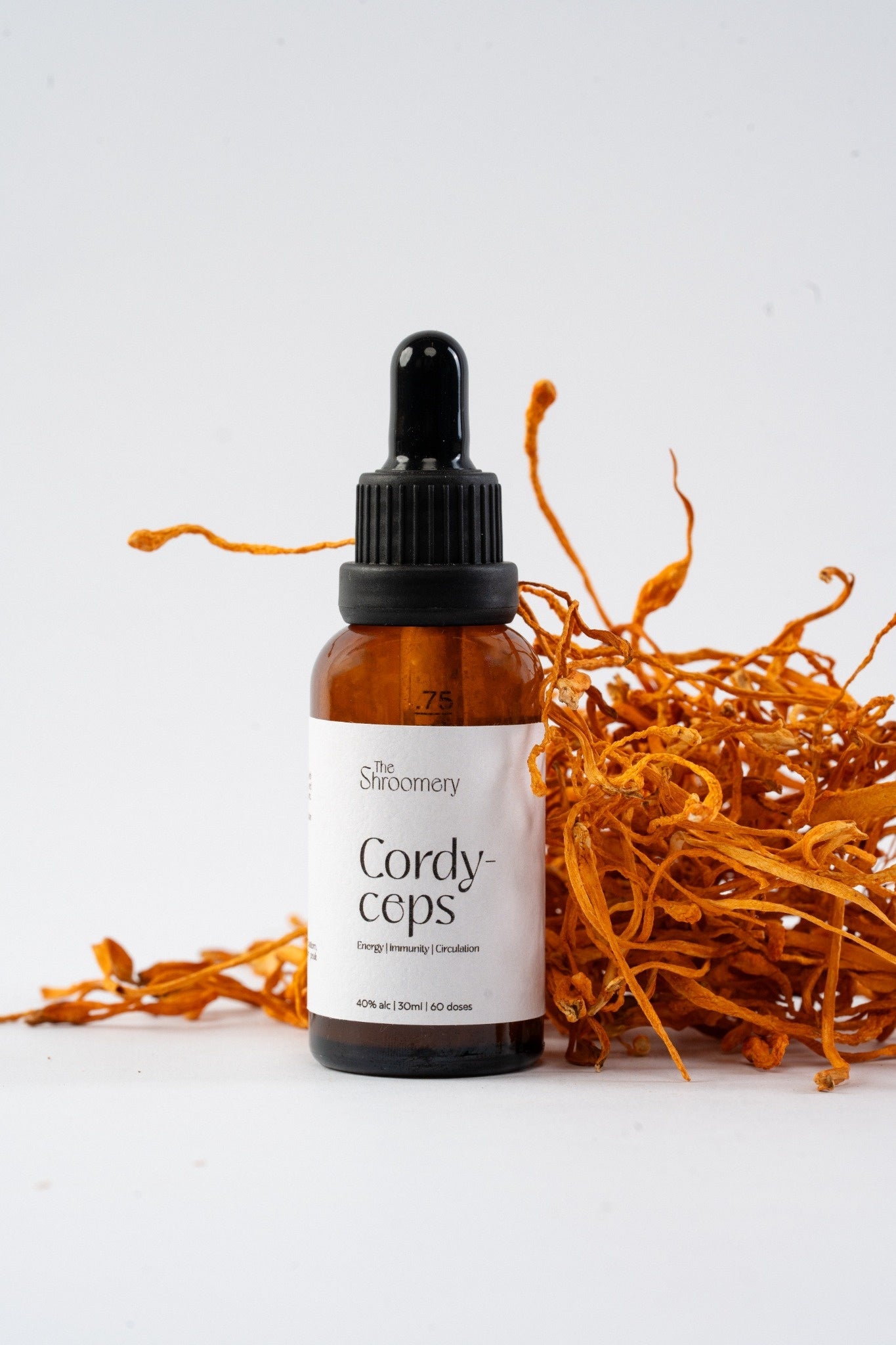 Cordyceps Mushroom Tincture – Natural Energy Support | 30ml
