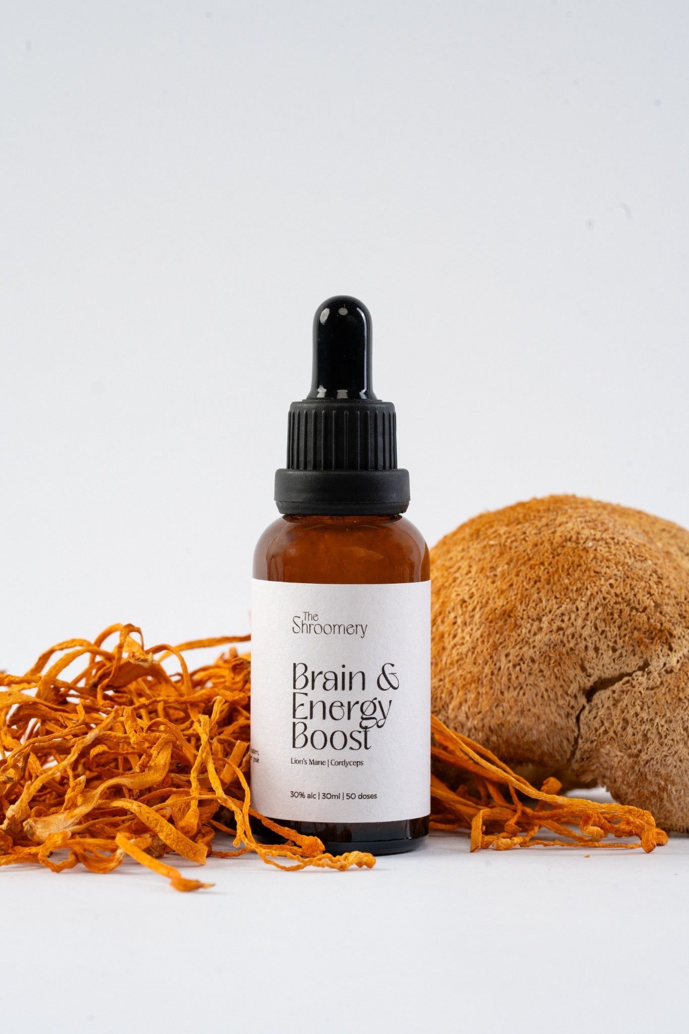 Brain + Energy Blend – Lion’s Mane & Cordyceps | 30ml